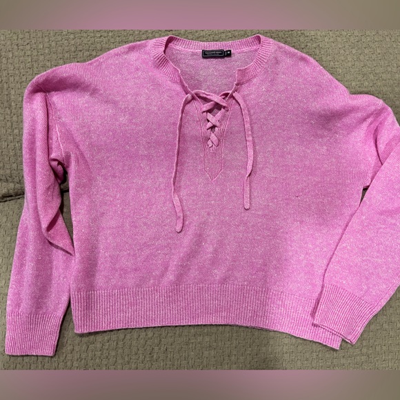 Pink cashmere sweater - Picture 1 of 5